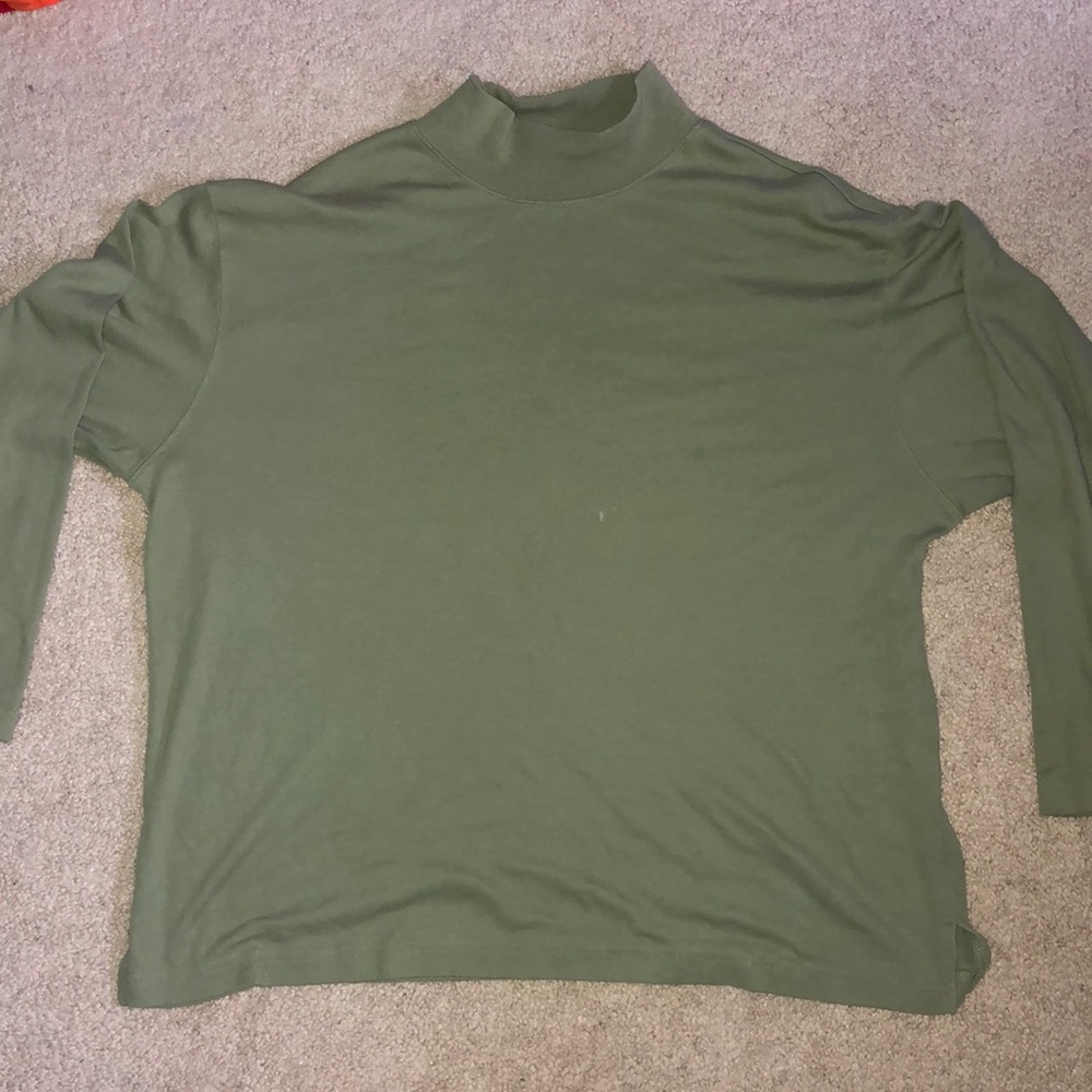 Oversized turtle neck long sleeve